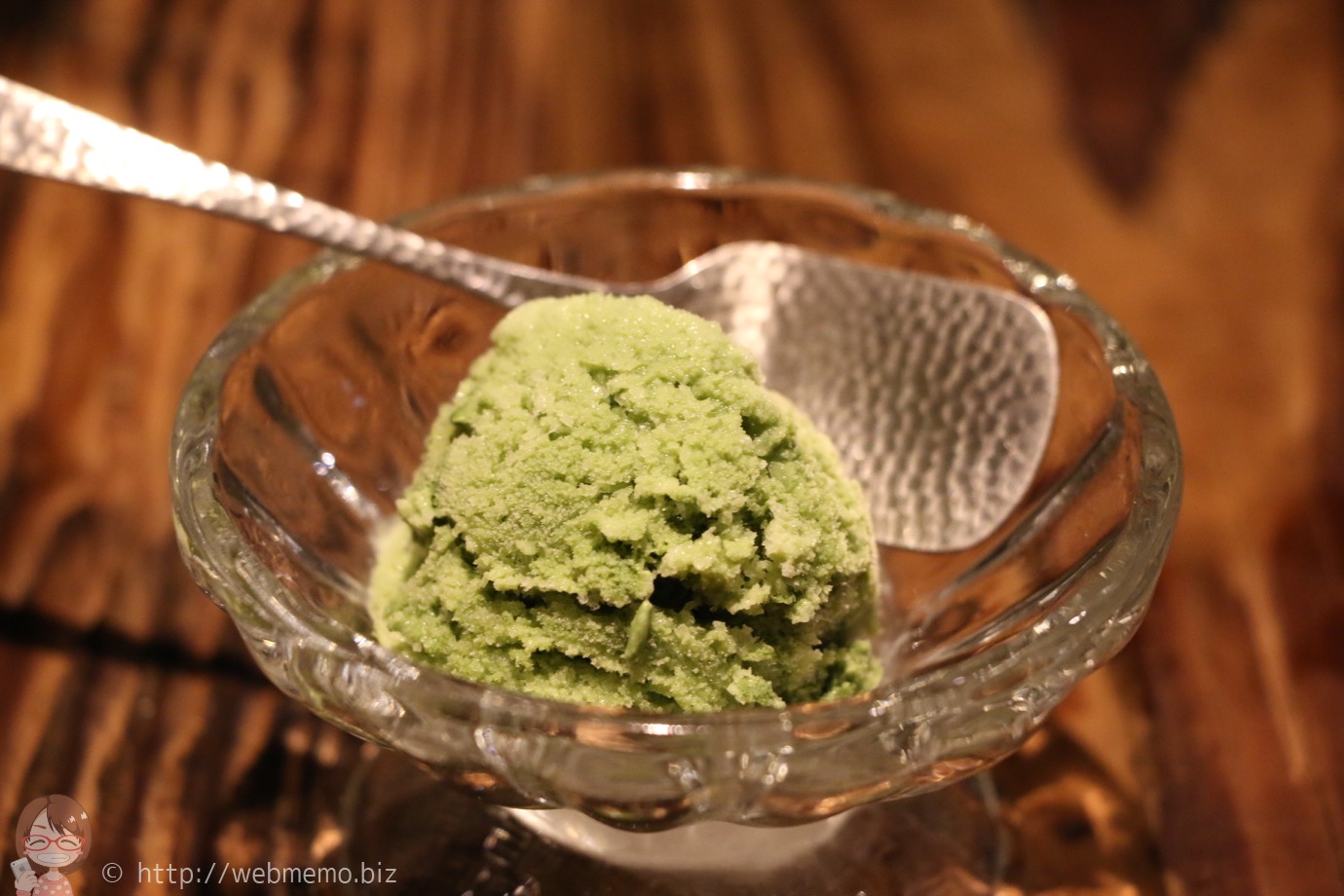 抹茶のアイス