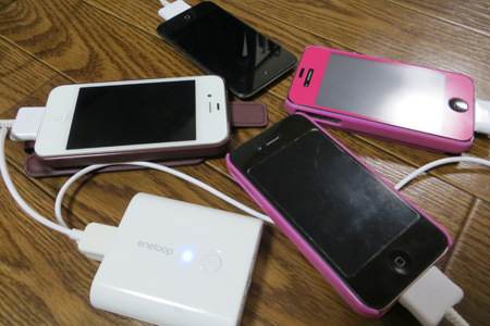 サンワサプライ「500-USB024」で4台同時接続