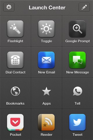 LaunchCenterPro最終画面 LaunchCenterPro最終画面