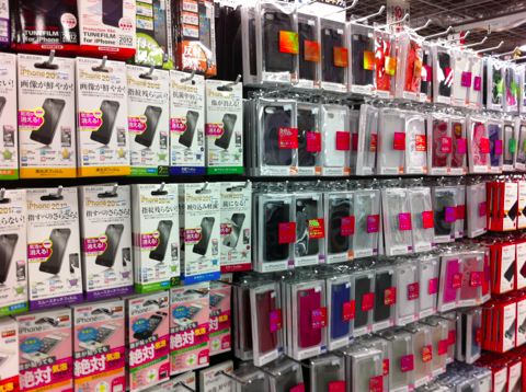 iPhone5ケースとフィルム