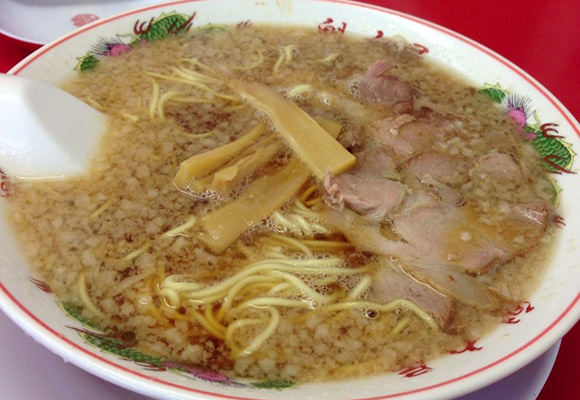 [Å] 背脂たっぷり、京都北白川元祖背脂醤油ラーメン「魁力屋」に行ってきた！