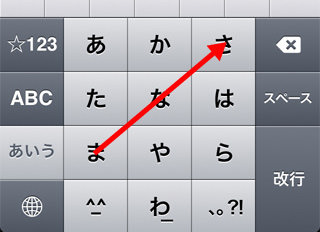 キーボードで/スラッシュの入力