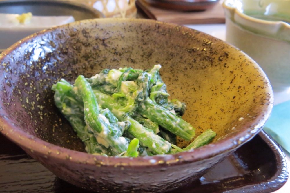 青菜の白和え