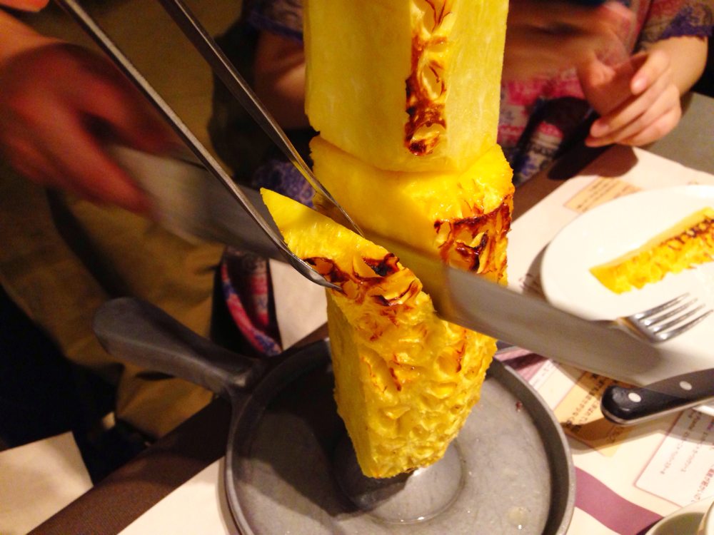 焼きパイナップル