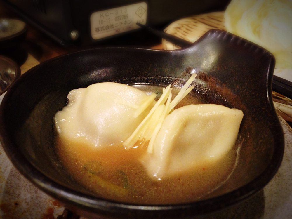 餃子なべ(炊き餃子)