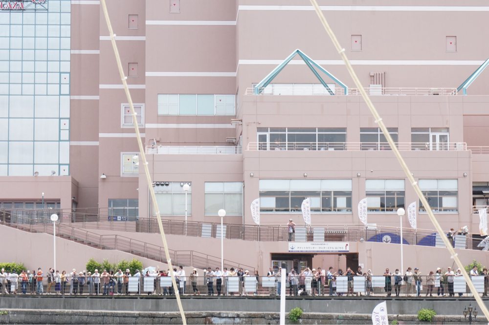 大勢の方に歓迎