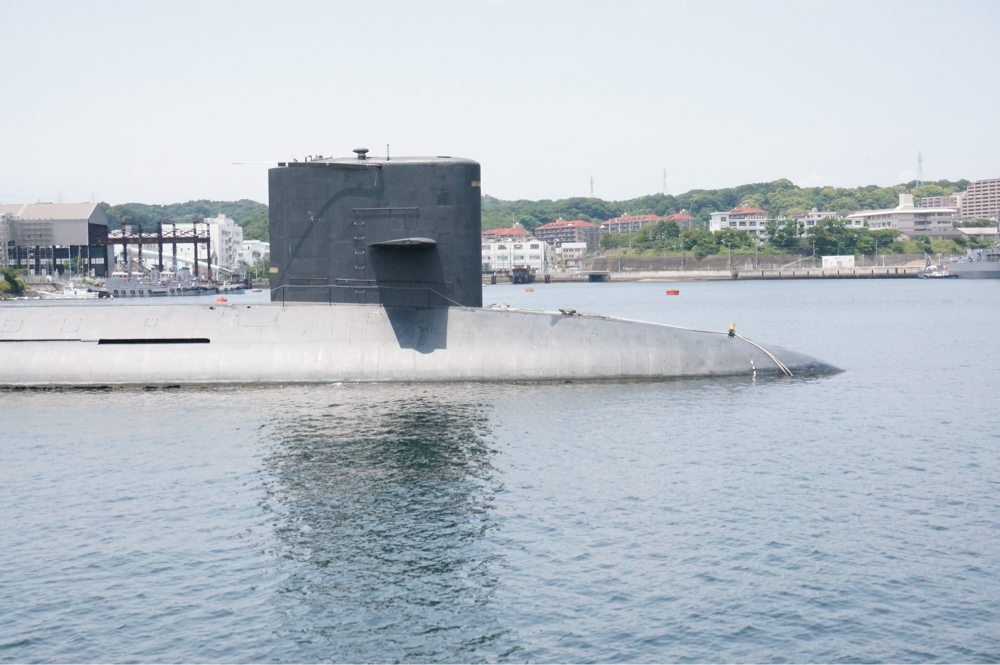 潜水艦に大接近