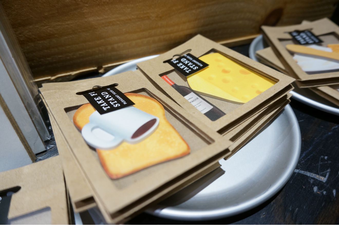 クッキー型のメモ帳