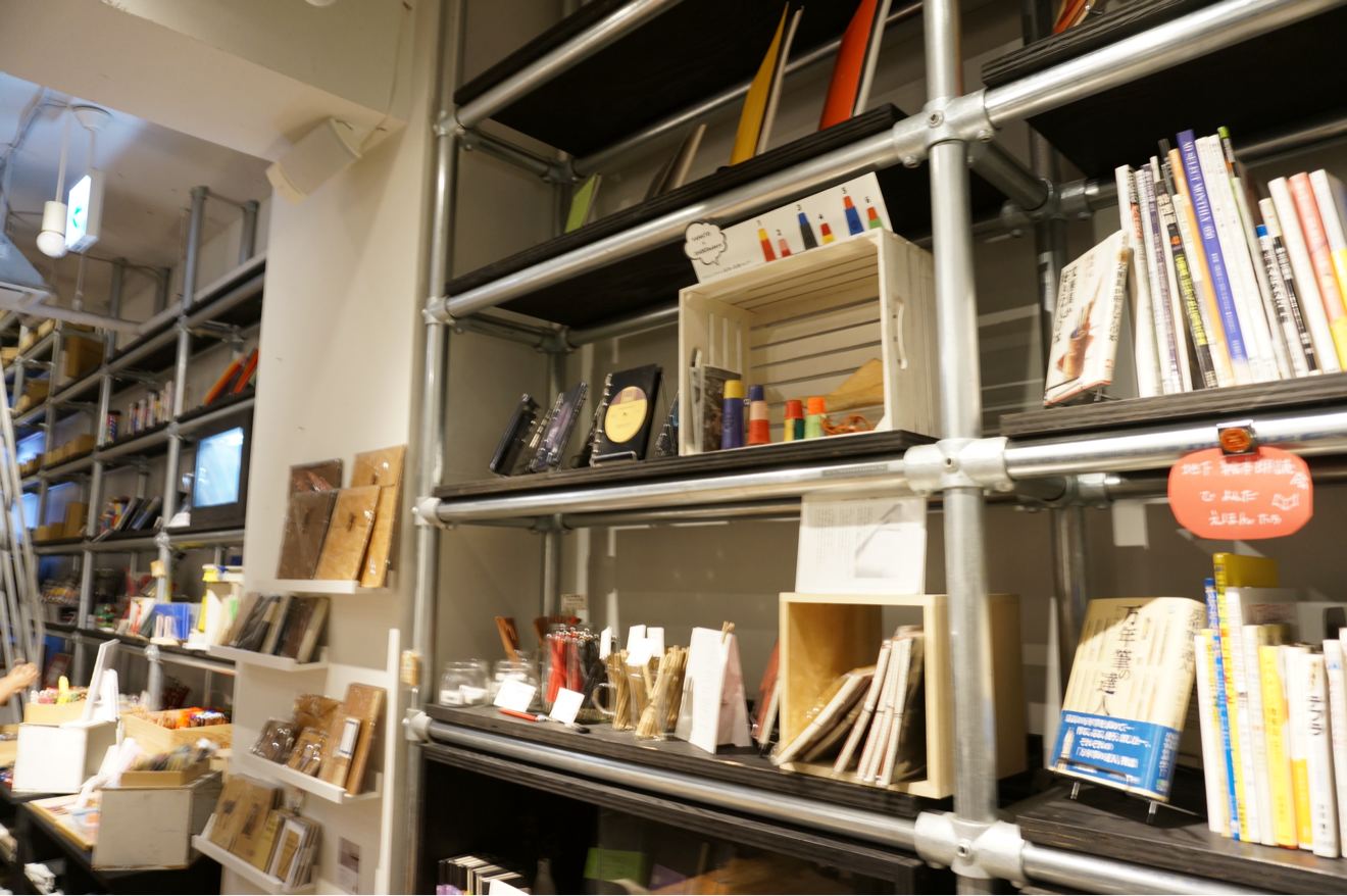 文具カフェ 店内