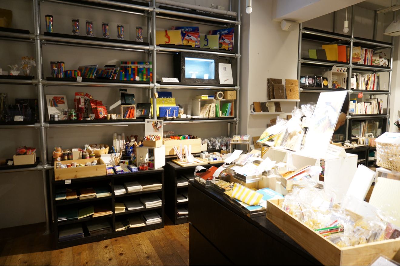 文具カフェ 店内