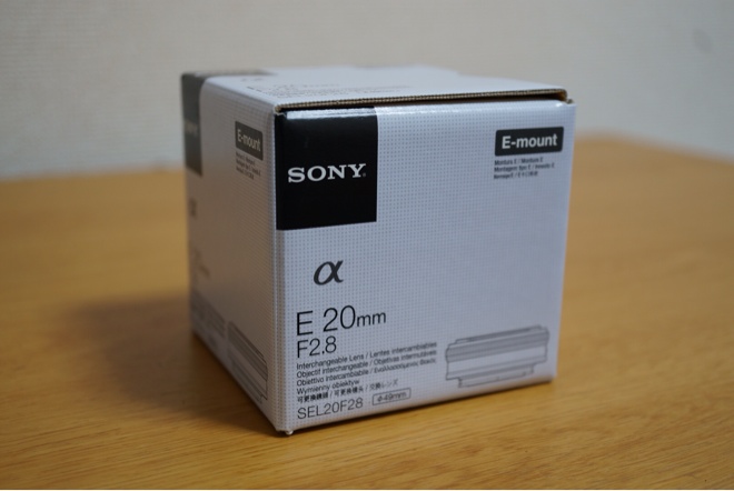 E 20mm F2.8 SEL20F28