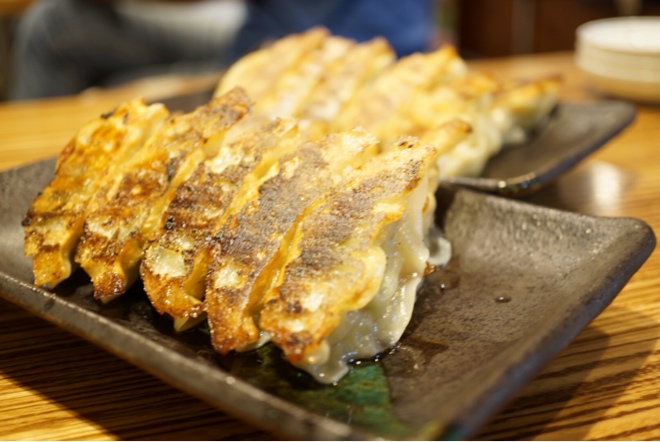輝く餃子