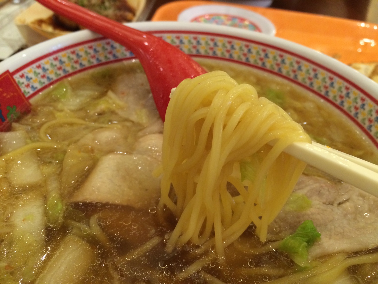 もちっとした食感の麺