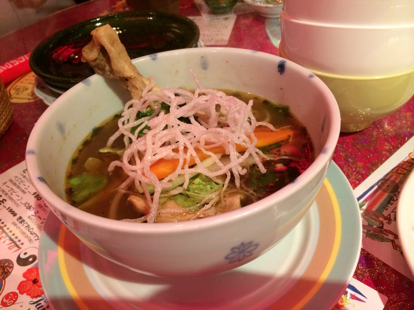 瞑想 チキンカレー