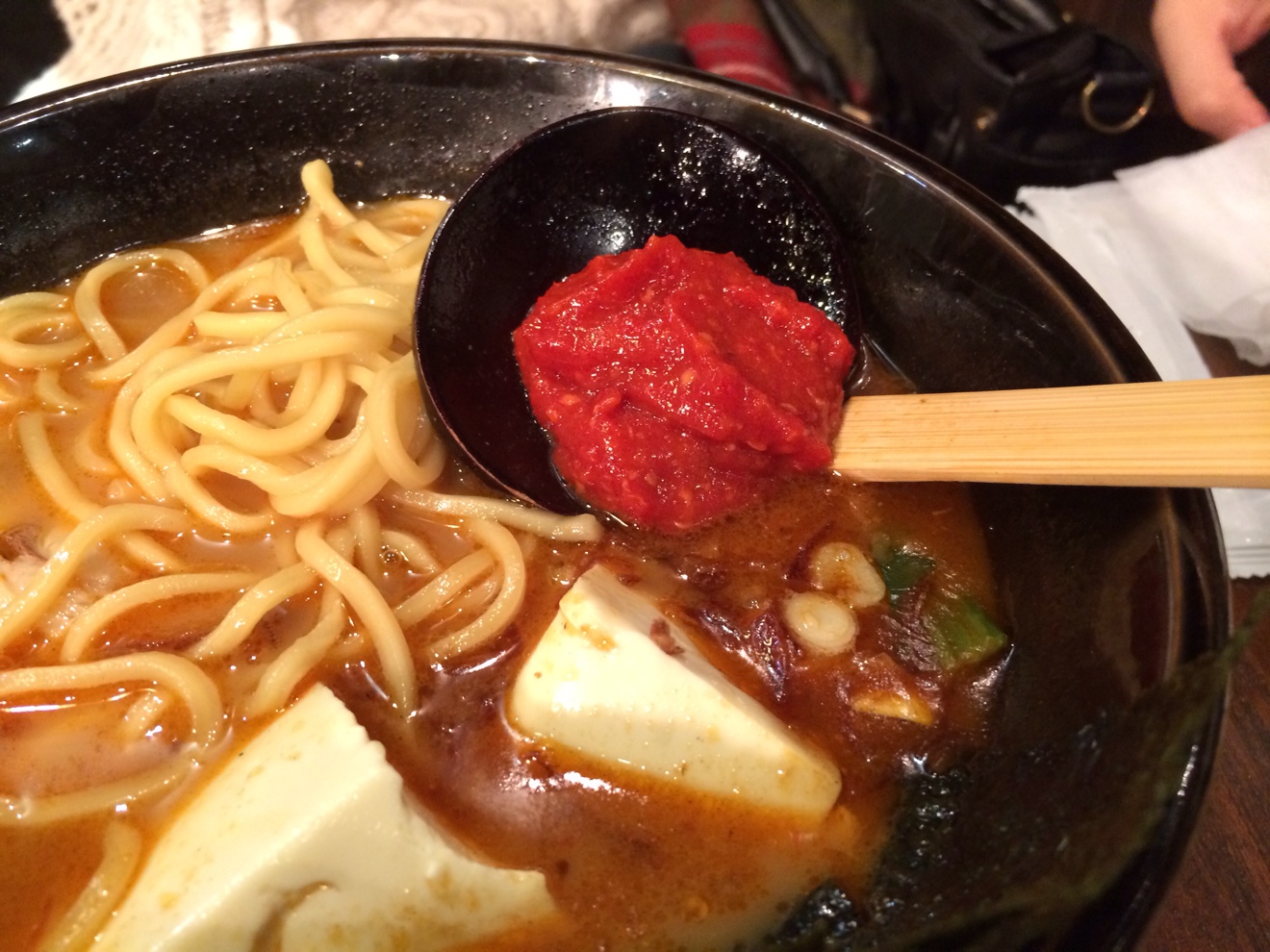 衝撃の唐辛子の量