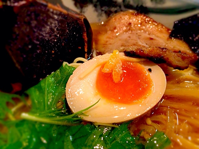 ゆず塩ラーメン たまご