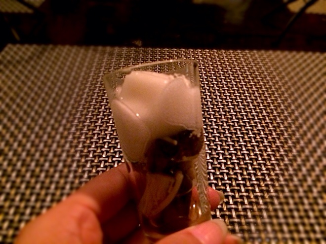 秋味の和え物 あわ仕立て