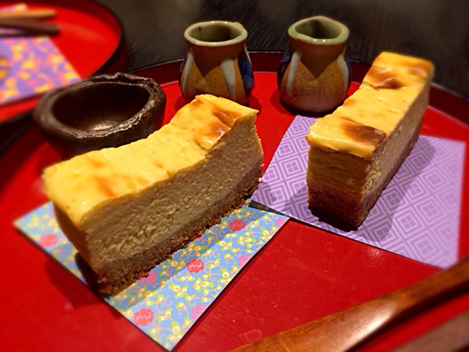 アボカドと豆乳のチーズケーキ
