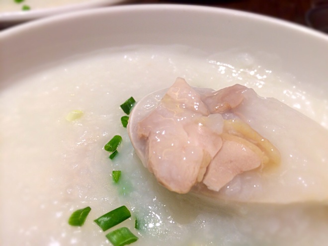 鳥肉のお粥