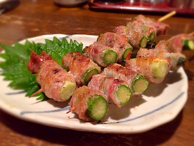 アスパラベーコン