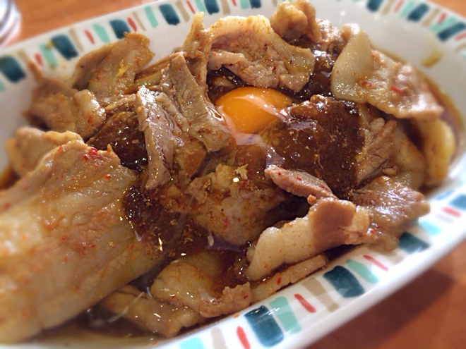 バーグ「スタミナカレー」